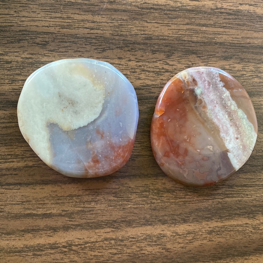 Fancy jasper slices